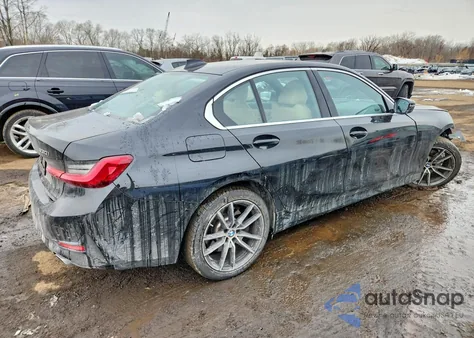 2019 BMW 330Xi z USA, uszkodzony, nr VIN WBA5R7C5XKAJ79377